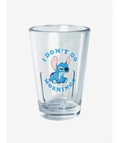 Disney Lilo & Stitch No Mornings Mini Glass $4.13 Glasses