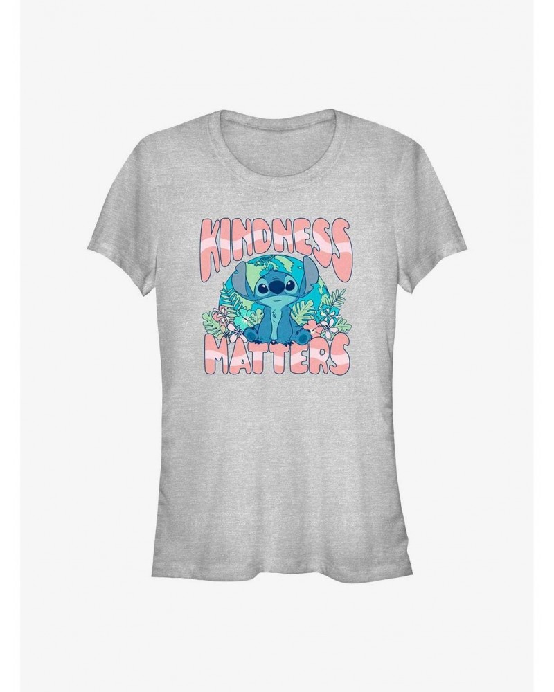 Disney Lilo & Stich Stitch Kindness Girls T-Shirt $8.76 T-Shirts