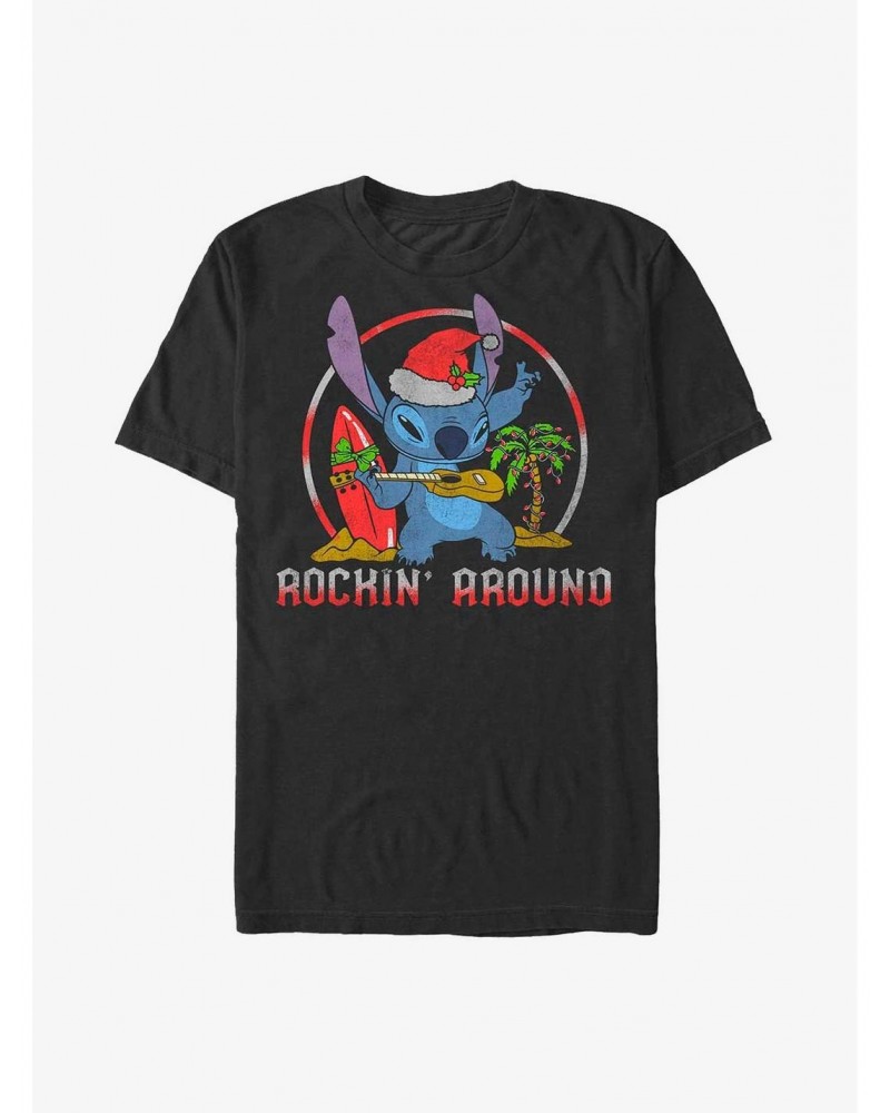 Disney Lilo & Stitch Rockin' Around T-Shirt $8.60 T-Shirts