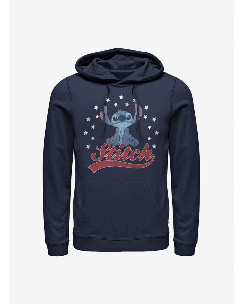 Disney Lilo & Stitch Star Banner Hoodie $13.29 Hoodies