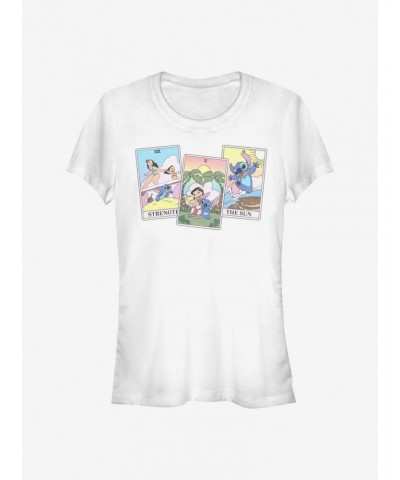 Disney Lilo & Stitch Lilo Stitch Tarot Girls T-Shirt $7.37 T-Shirts