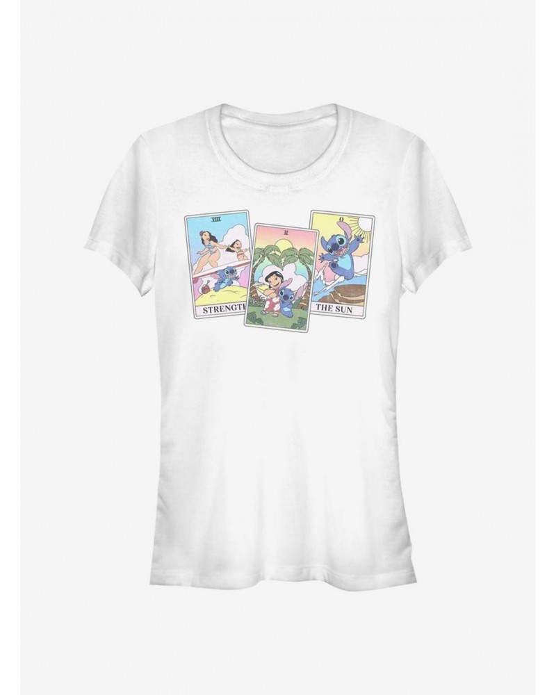 Disney Lilo & Stitch Lilo Stitch Tarot Girls T-Shirt $7.37 T-Shirts