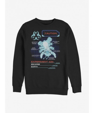 Disney Lilo & Stitch Experiment 626 Crew Sweatshirt $10.04 Sweatshirts