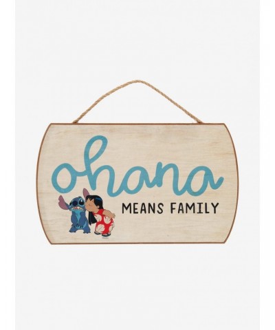 Disney Lilo & Stitch Ohana Door Sign $5.06 Door Signs