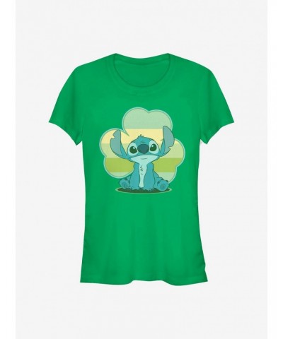 Disney Lilo & Stitch Lucky Stitch Girls T-Shirt $8.57 T-Shirts