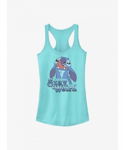 Disney Lilo & Stitch Stay Weird Girls Tank $9.76 Tanks