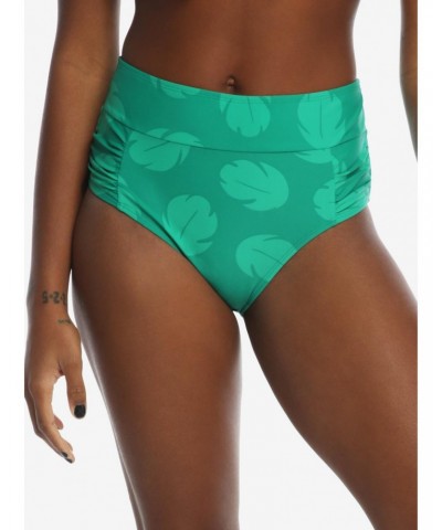 Disney Lilo & Stitch Leaf High-Waisted Swim Bottoms $6.44 Bottoms