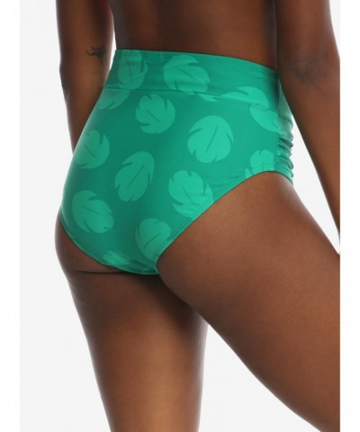 Disney Lilo & Stitch Leaf High-Waisted Swim Bottoms $6.44 Bottoms