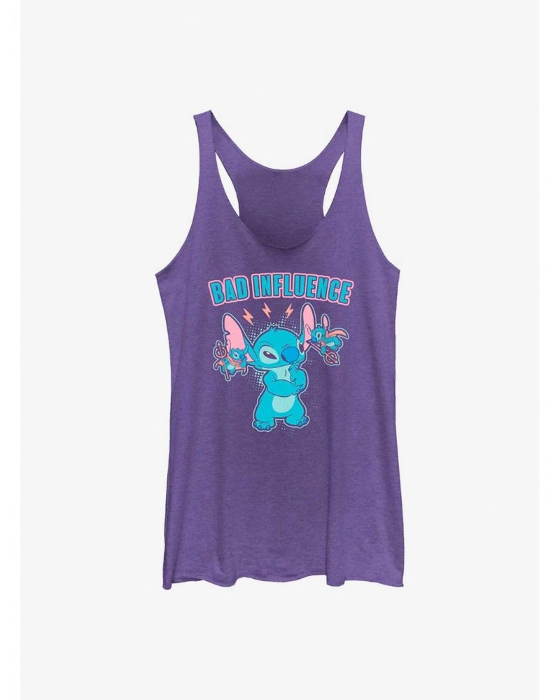 Dsny Lilo Stch Dis Stitch Devils Girls Raw Edge Tank $8.29 Tanks