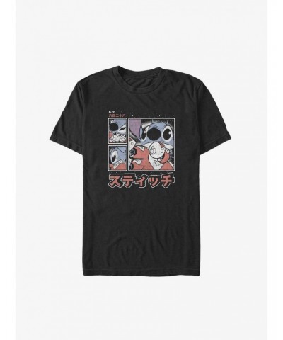 Disney Lilo & Stitch Pew Pew Comic In Japanese Big & Tall T-Shirt $9.81 T-Shirts