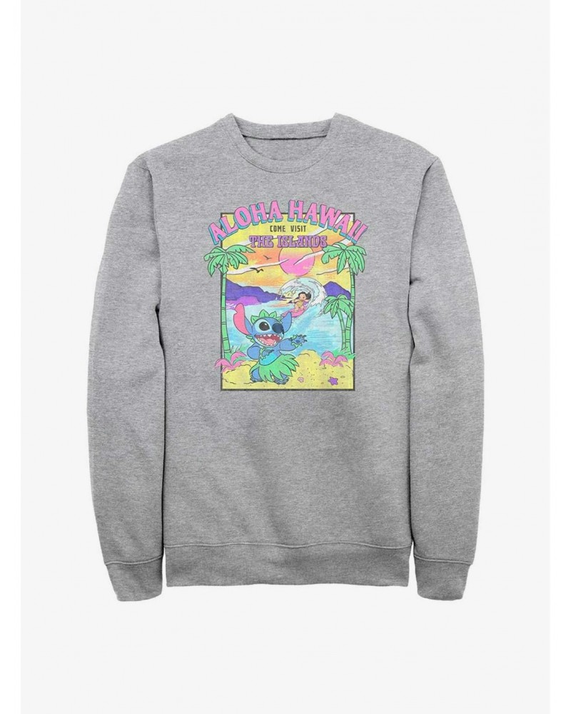 Disney Lilo & Stitch Visit The Islands Sweatshirt $14.46 Sweatshirts