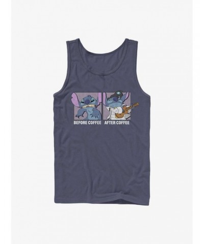 Disney Lilo & Stitch Before Coffee After Coffee Tank $5.98 Tanks