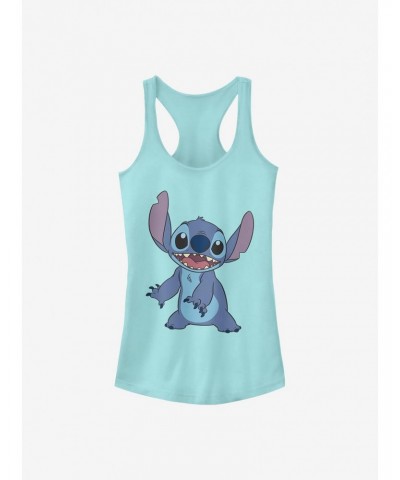 Disney Lilo & Stitch Basic Stitch Girls Tank $9.36 Tanks