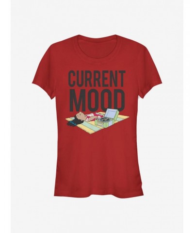 Disney Lilo & Stitch Current Mood Lilo Girls T-Shirt $7.17 T-Shirts