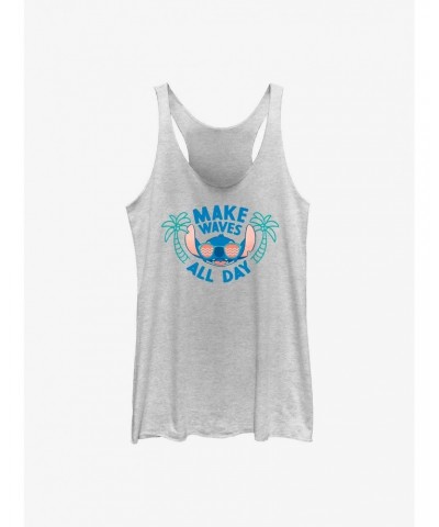 Disney Lilo & Stitch Make Waves All Day Girls Tank $6.63 Tanks