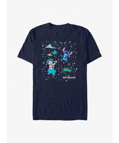 Disney Lilo & Stitch Constellation T-Shirt $7.07 T-Shirts