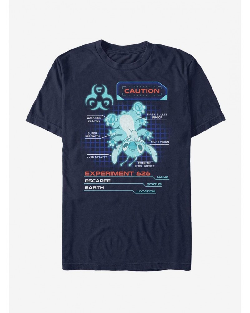 Disney Lilo & Stitch Experiment 626 T-Shirt $9.37 T-Shirts