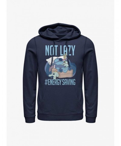 Disney Lilo & Stitch Not Lazy Energy Saving Hoodie $15.09 Hoodies