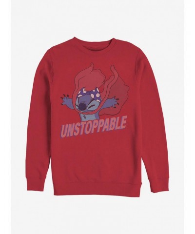 Disney Lilo & Stitch Unstoppable Stitch Crew Sweatshirt $9.74 Sweatshirts