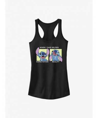 Disney Lilo & Stitch Selfie Girls Tank $7.17 Tanks