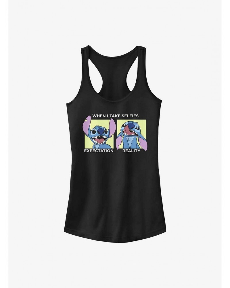 Disney Lilo & Stitch Selfie Girls Tank $7.17 Tanks