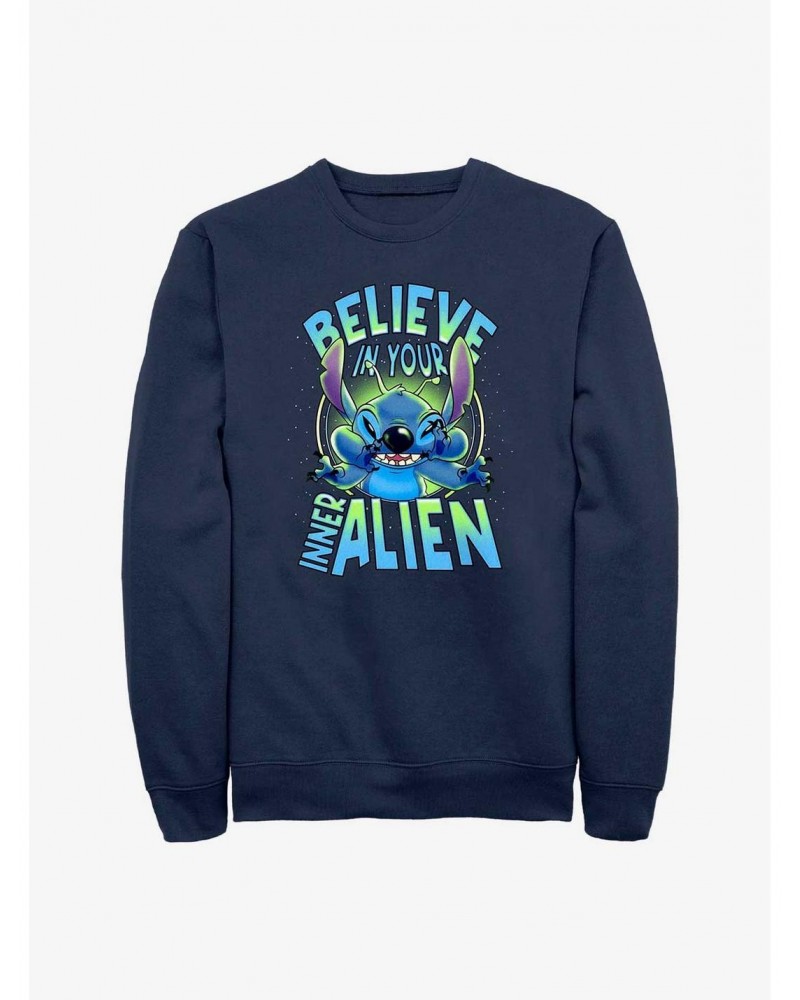 Disney Lilo & Stitch Inner Alien Sweatshirt $10.63 Sweatshirts