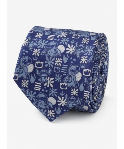 Disney Lilo & Stitch Blue Tropical Men's Tie $6.97 Ties