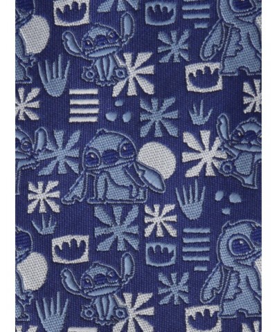 Disney Lilo & Stitch Blue Tropical Men's Tie $6.97 Ties