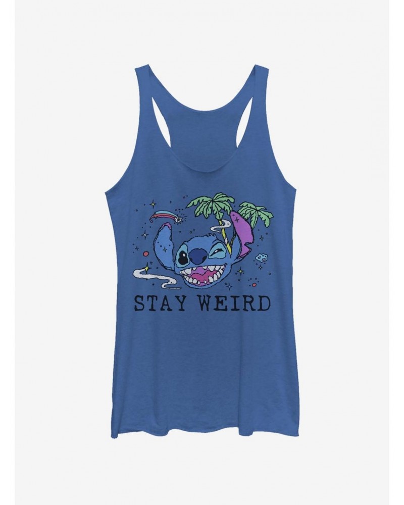 Disney Lilo & Stitch Trippy Stitch Girls Tank $8.91 Tanks