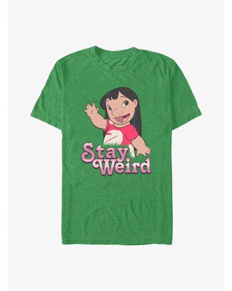 Disney Lilo & Stitch Stay Weird Lilo T-Shirt $7.84 T-Shirts