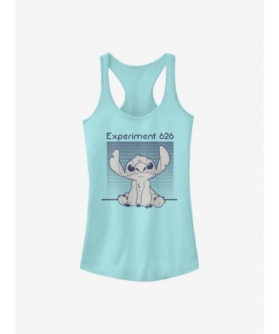 Disney Lilo & Stitch Experiment 262 Monochromatic Navy Girls Tank $7.37 Tanks