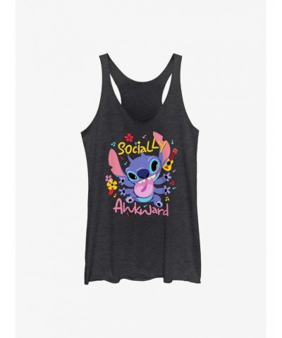 Disney Lilo & Stitch Socially Awkward Girls Tank $6.63 Tanks