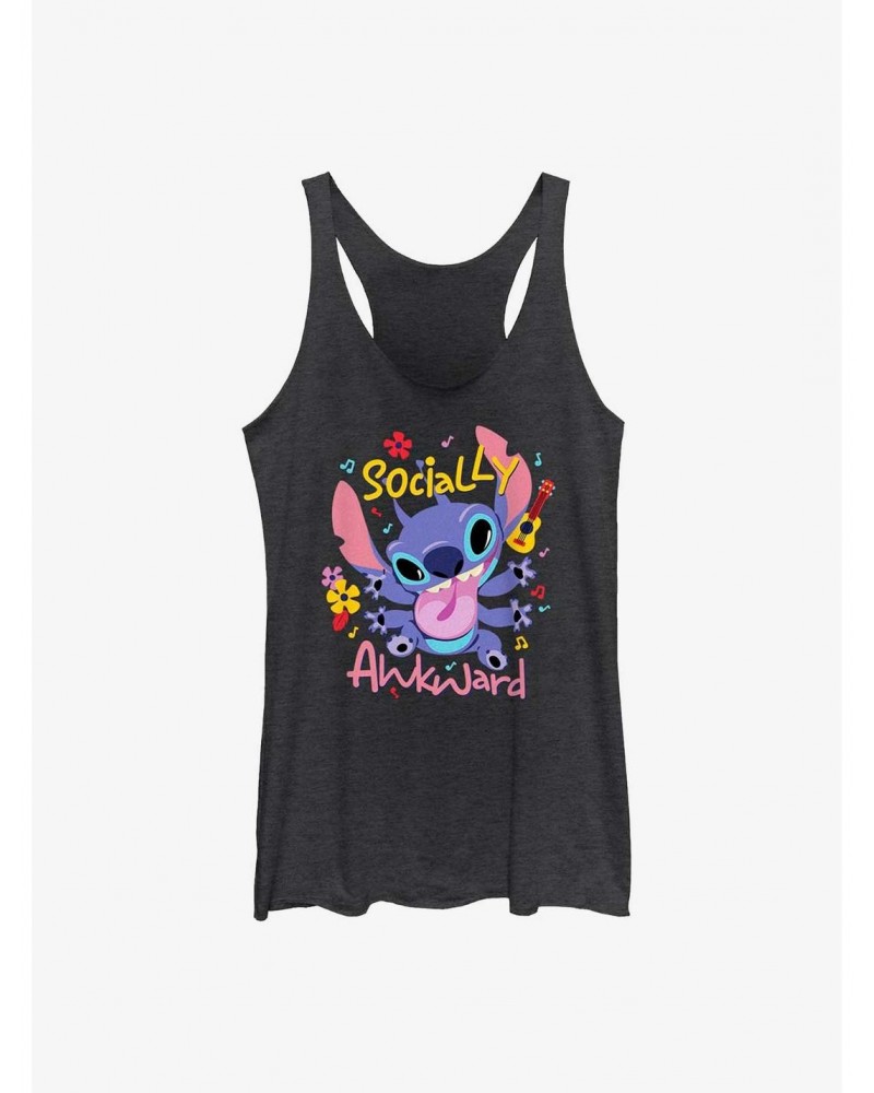 Disney Lilo & Stitch Socially Awkward Girls Tank $6.63 Tanks