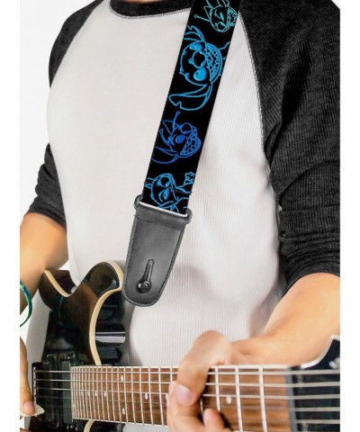 Disney Lilo & Stitch Electric Poses Guitar Strap $9.71 Guitar Straps