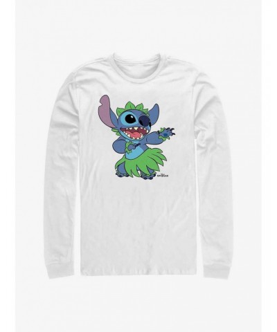 Disney Lilo & Stitch Big Hula Long-Sleeve T-Shirt $8.42 T-Shirts