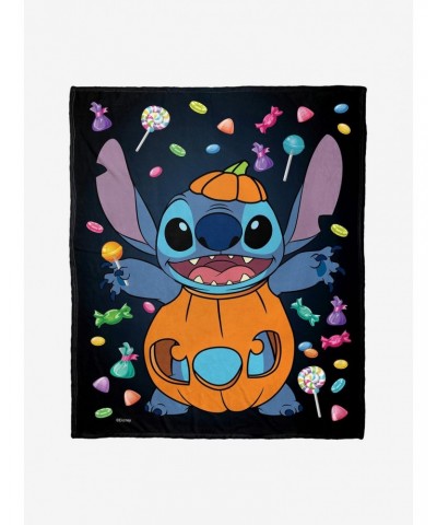 Disney Lilo & Stitch Candy Stitch Throw Blanket $19.77 Blankets