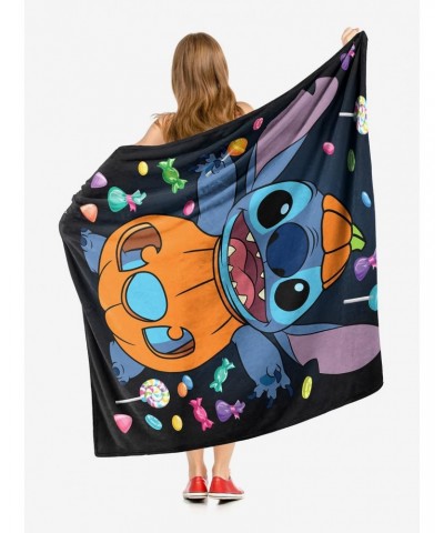 Disney Lilo & Stitch Candy Stitch Throw Blanket $19.77 Blankets