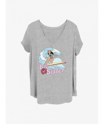 Disney Lilo & Stitch Big Sister Nani Girls T-Shirt Plus Size $7.40 T-Shirts