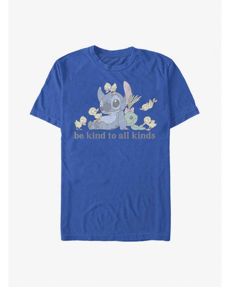 Disney Lilo & Stitch Be Kind To All Kinds T-Shirt $7.27 T-Shirts