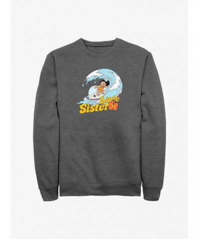 Disney Lilo & Stitch Little Sister Lilo Sweatshirt $9.74 Sweatshirts