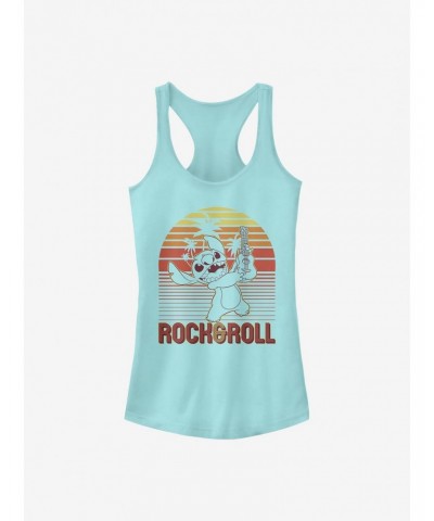 Disney Lilo & Stitch Rock And Roll Stitch Girls Tank $6.18 Tanks