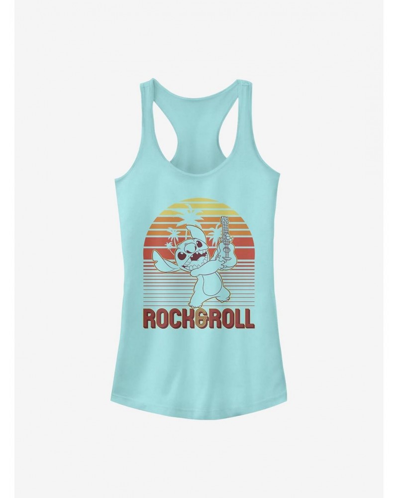 Disney Lilo & Stitch Rock And Roll Stitch Girls Tank $6.18 Tanks