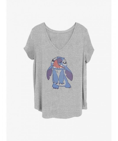 Disney Lilo & Stitch In My Head Girls T-Shirt Plus Size $7.86 T-Shirts