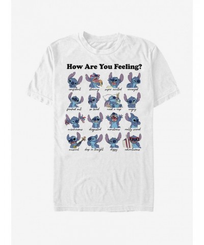 Disney Lilo & Stitch Stitch Moods T-Shirt $5.74 T-Shirts