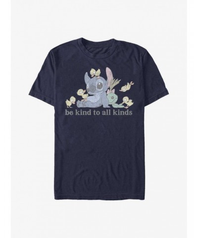 Disney Lilo & Stitch Be Kind To All Kinds T-Shirt $6.88 T-Shirts