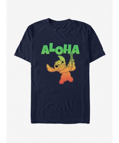 Disney Lilo & Stitch Aloha Stitch T-Shirt $7.46 T-Shirts