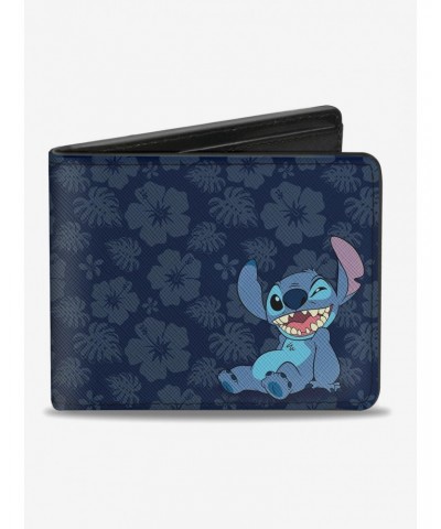 Disney Lilo & Stitch Winking Stitch Pose Bi-Fold Wallet $9.07 Wallets