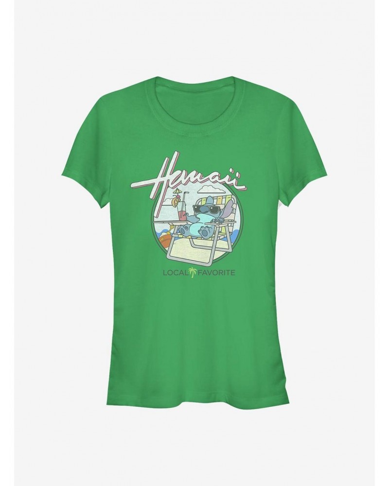 Disney Lilo & Stitch Hawaii Local Favorite Girls T-Shirt $5.98 T-Shirts