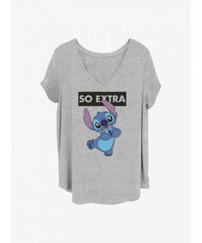 Disney Lilo & Stitch So Extra Girls T-Shirt Plus Size $8.55 T-Shirts