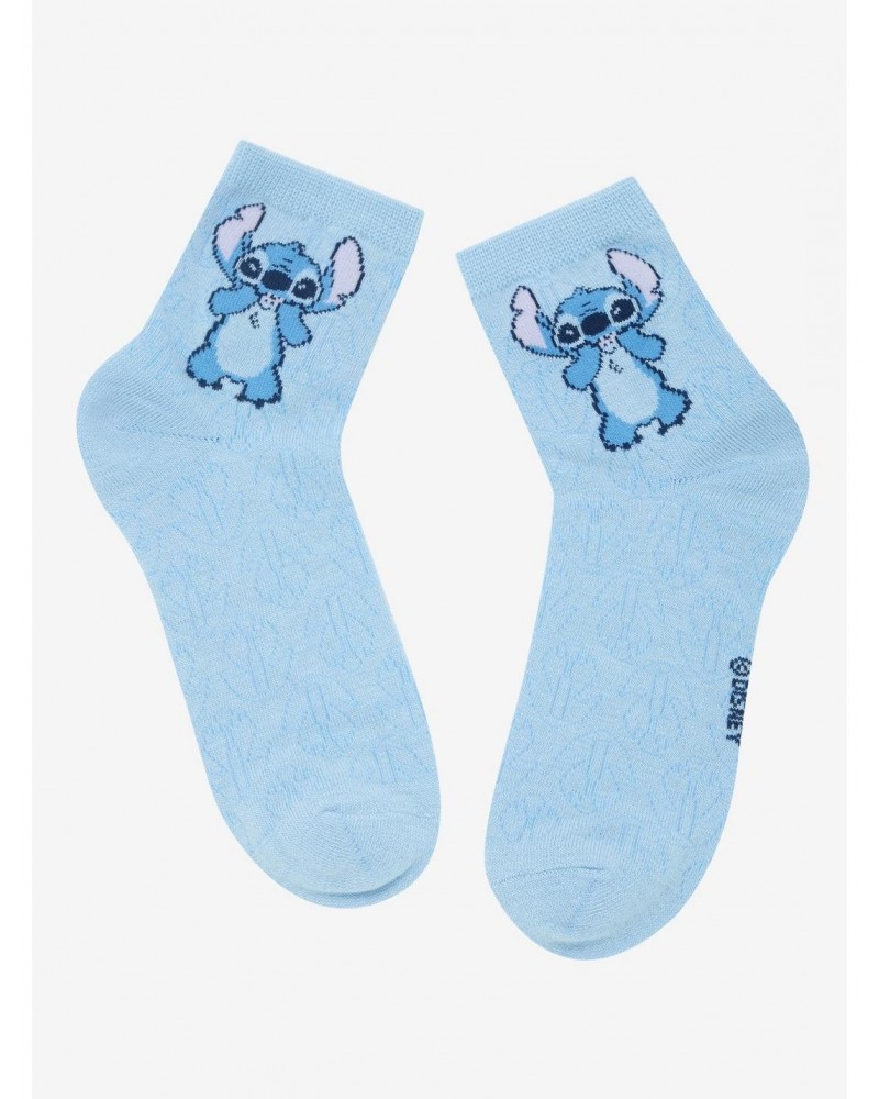 Disney Lilo & Stitch Pointelle Ankle Socks $2.43 Socks